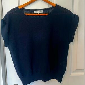 Kumikyoku black shell top. Size 2